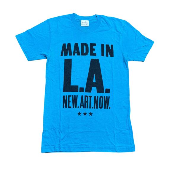 Hammer Museum 2012 Made in LA New Art Now Single Stitch T Shirt Men's Small - Picture 1 of 8